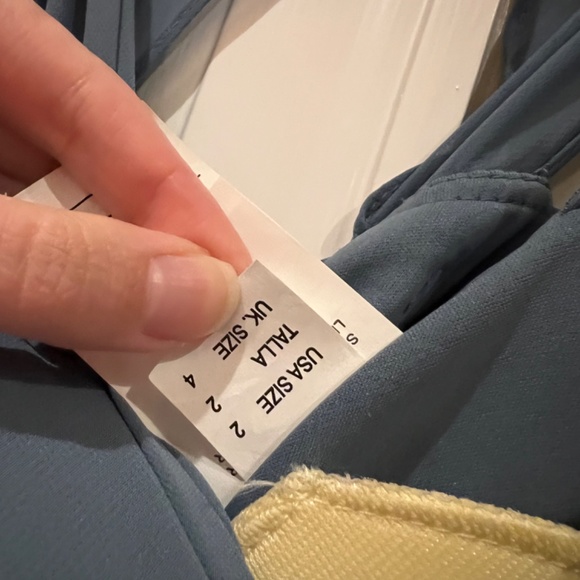 Slate Blue Long Formal Dress - Picture 7 of 9